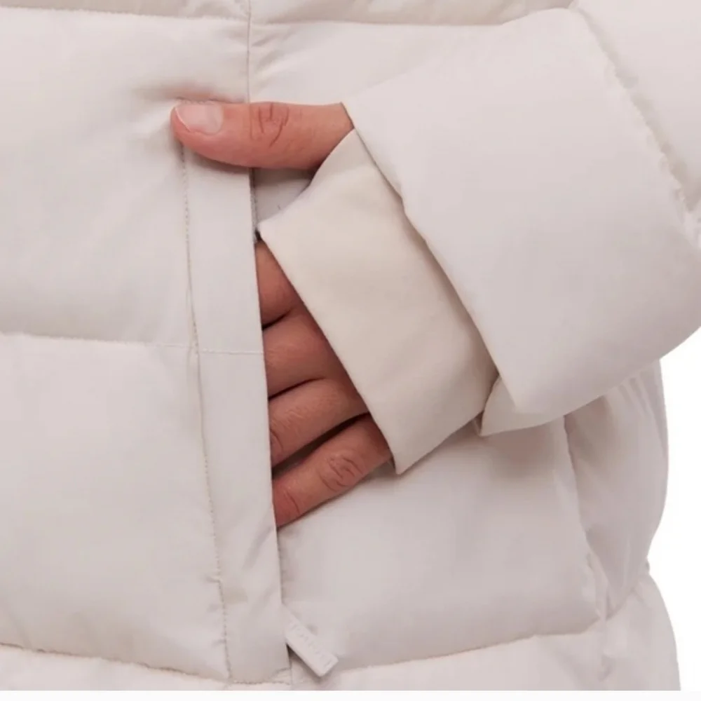 Bench Women's Cream Puffer Jacket